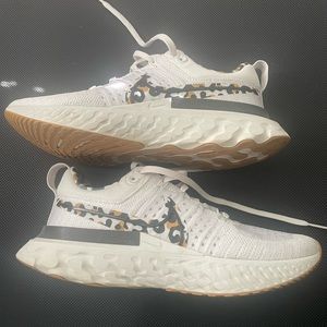 Size 8 - Nike React Infinity Run Flyknit 2 Leopard